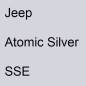 Preview: Jeep, Atomic Silver, SSE.